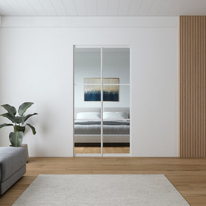 Frame Myrsky – lasiseinä liukuovilla