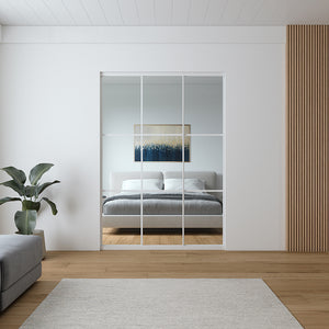 Frame Myrsky – lasiseinä liukuovilla