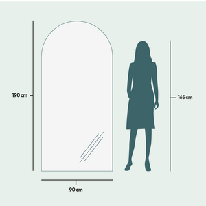 Kaari-peili (90x190cm)