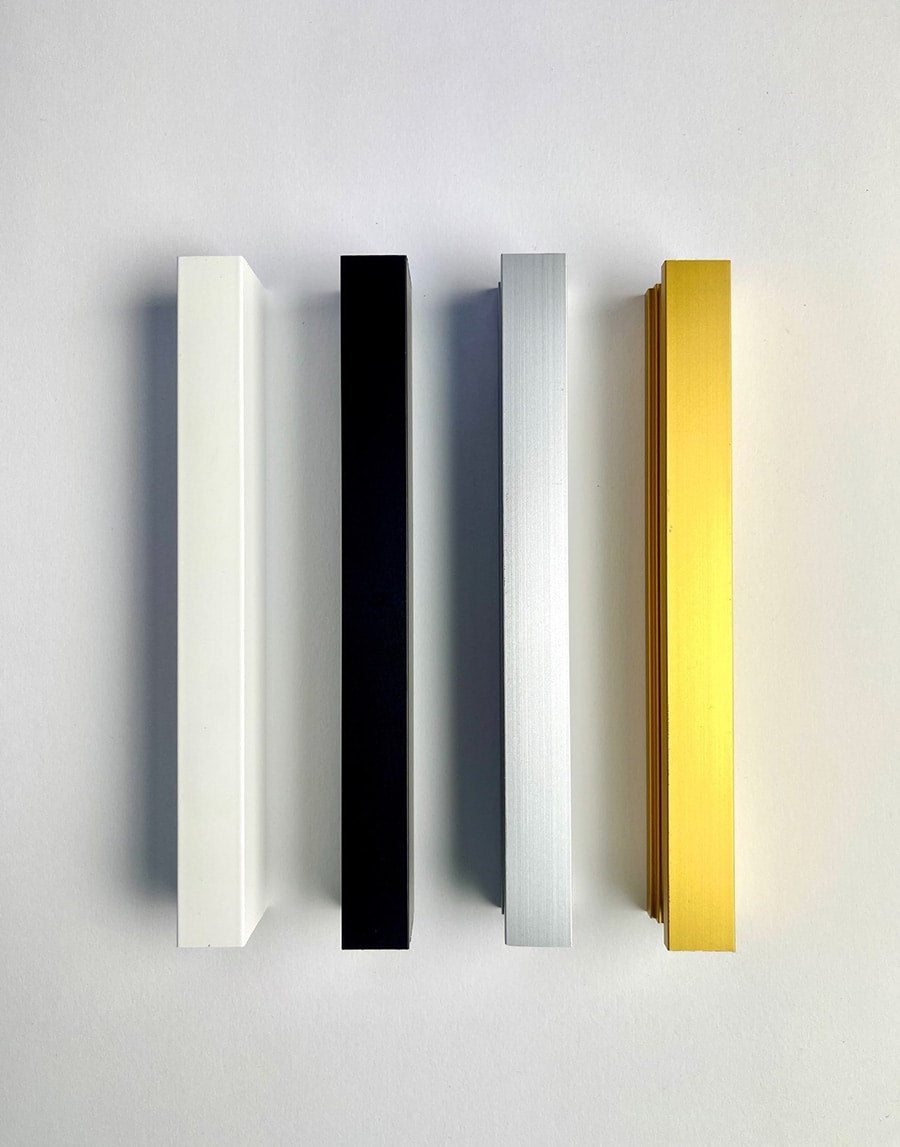 Alumiinikehä värivaihtoehdot