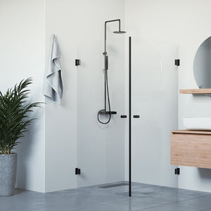 Källa - duschhörn med två dörrar