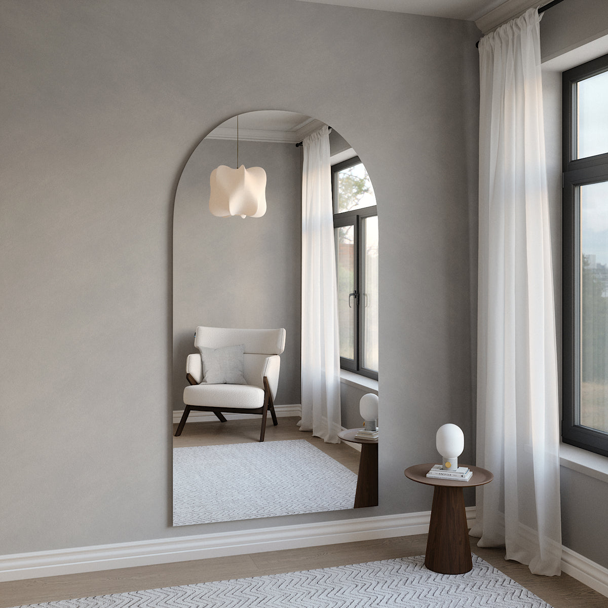 Kaari - Extra-Large Arch Mirror (110x210cm)