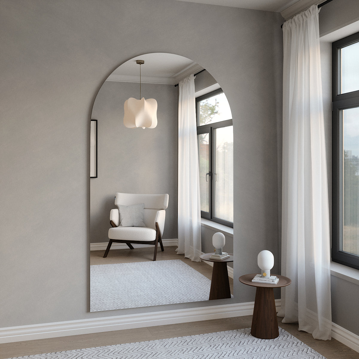 Kaari - Extra-Large Arch Mirror (130x220cm)