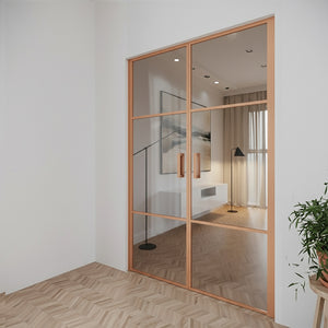 Frame Selkä – pariovi saranoilla