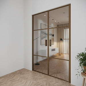 Frame Selkä – pariovi saranoilla