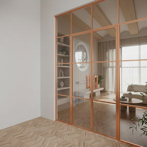 Frame Kuura – pariovi sivu- ja ylälaseilla