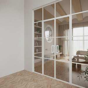 Frame Kuura – pariovi sivu- ja ylälaseilla