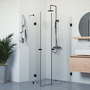 Poukama - suhkunurkka suoralla ja taittuvalla ovella