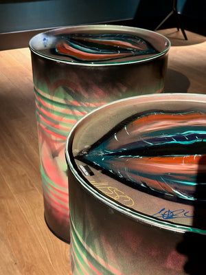 Pyöreä pöydän lasi