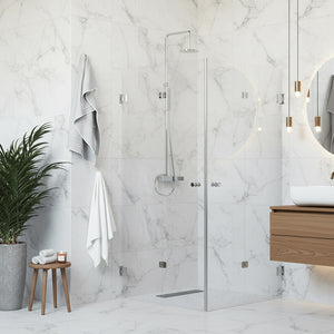 Pyörre - suihkunurkka taittuvilla ovilla