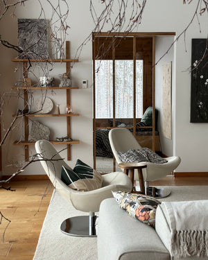 Tammi Signature lasiseinä liukuovella