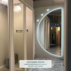 Ulappa-jättivalopeili (120x220 cm)