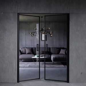 Frame Selkä – pariovi saranoilla