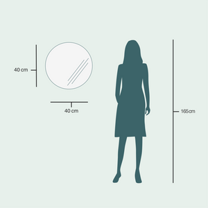 Kallio-peili (40 cm)