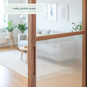 Tammi Signature liukuovi kiinteällä alaosalla