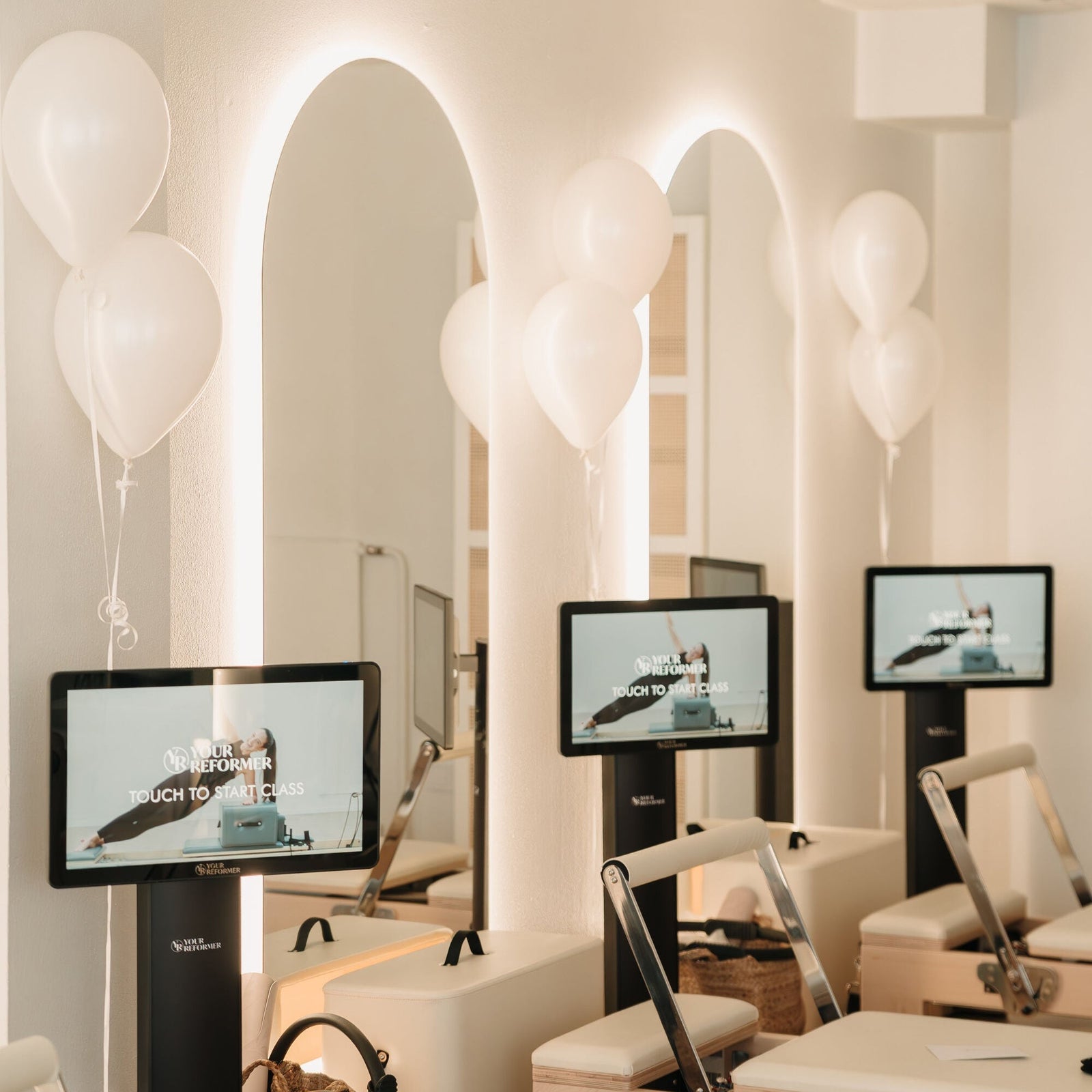 Mirrors for Pilates and Yoga Studios