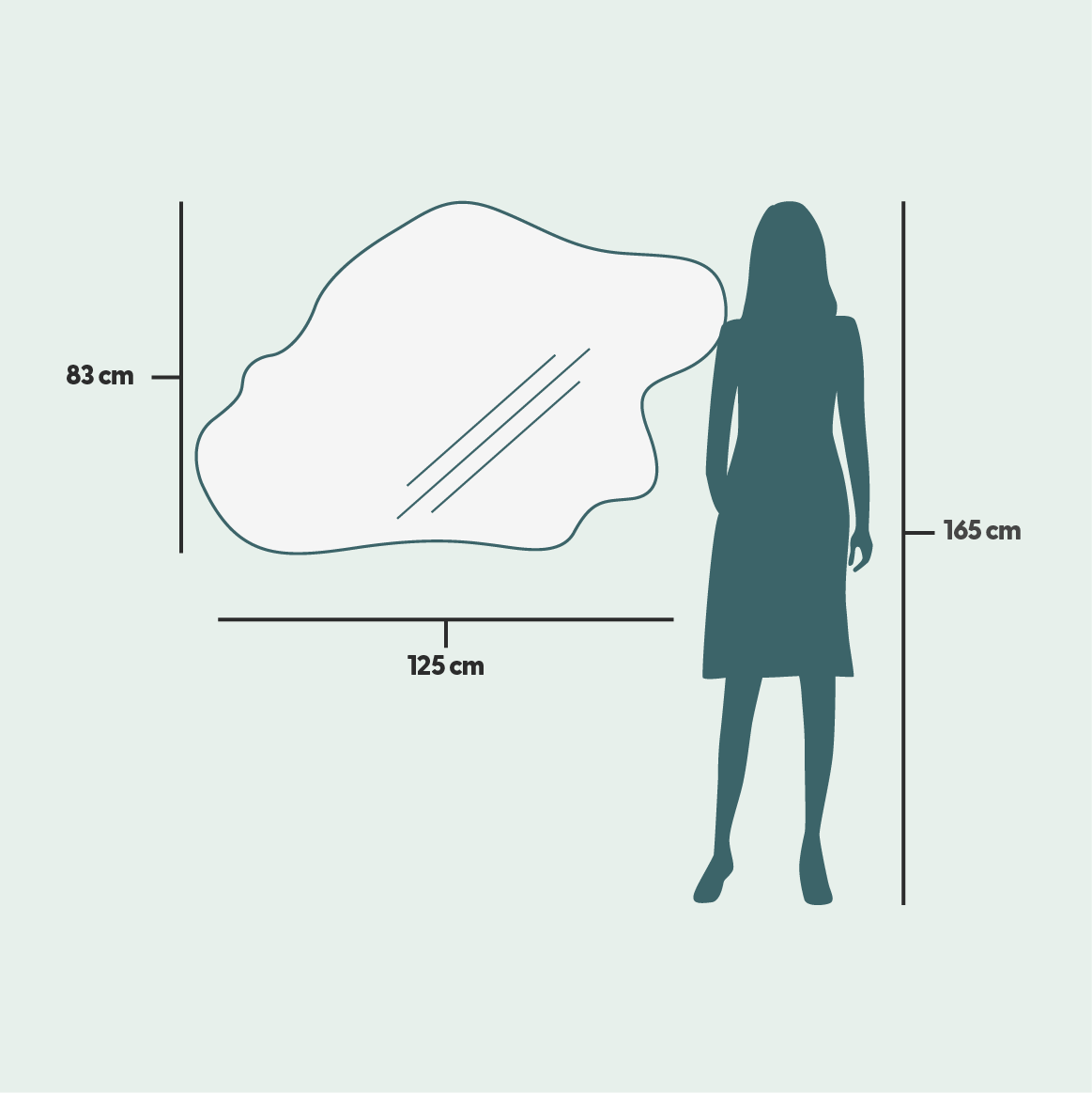 Saari-peili (125x83cm)