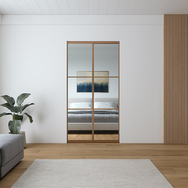 Frame Myrsky – lasiseinä liukuovilla