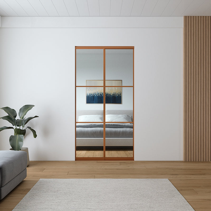 Frame Myrsky – lasiseinä liukuovilla