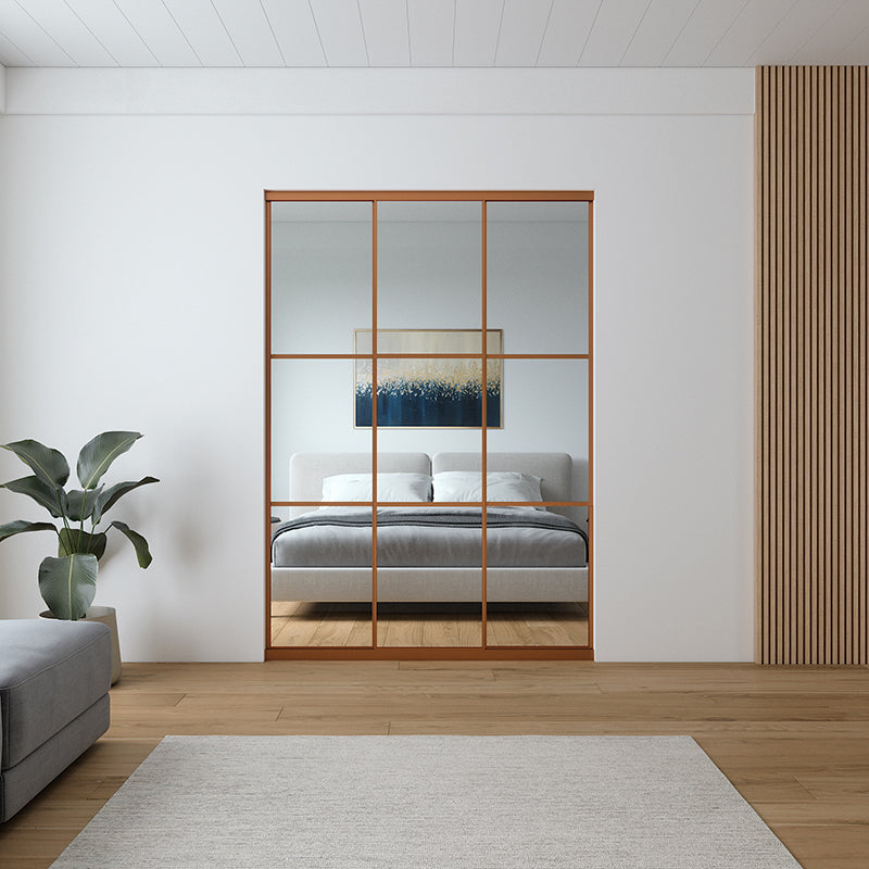 Frame Myrsky – lasiseinä liukuovilla