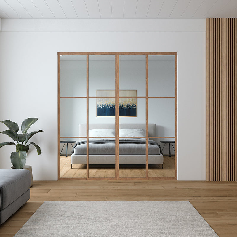 Frame Myrsky – lasiseinä liukuovilla