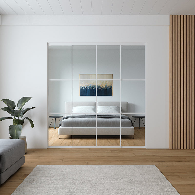 Frame Myrsky – lasiseinä liukuovilla