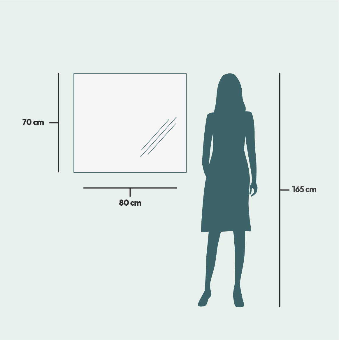 Valopeili L (80x70 cm)