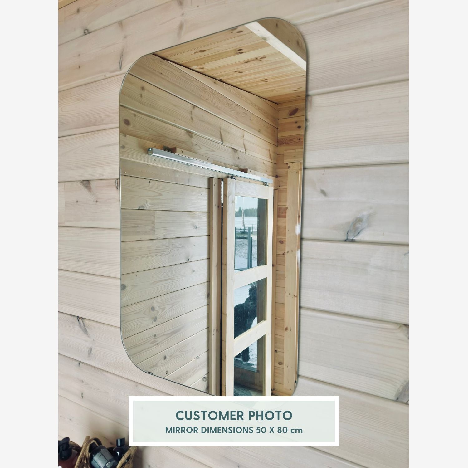 Aava-valopeili (40x50 cm)