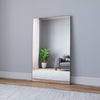 Slimline - Fullängdsspegel med Bronsram (80x135cm)