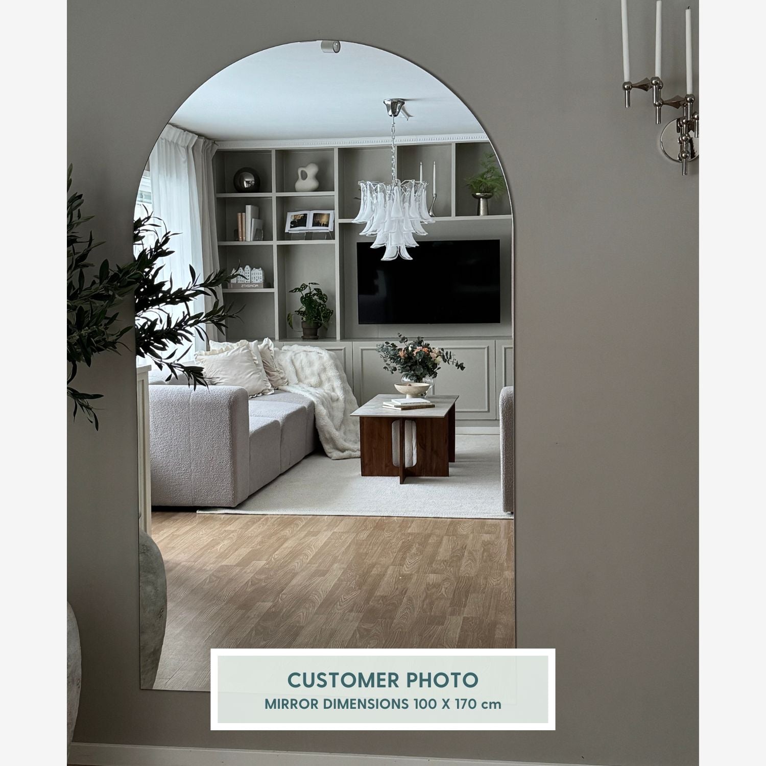 Kaari-peili (100x170 cm)