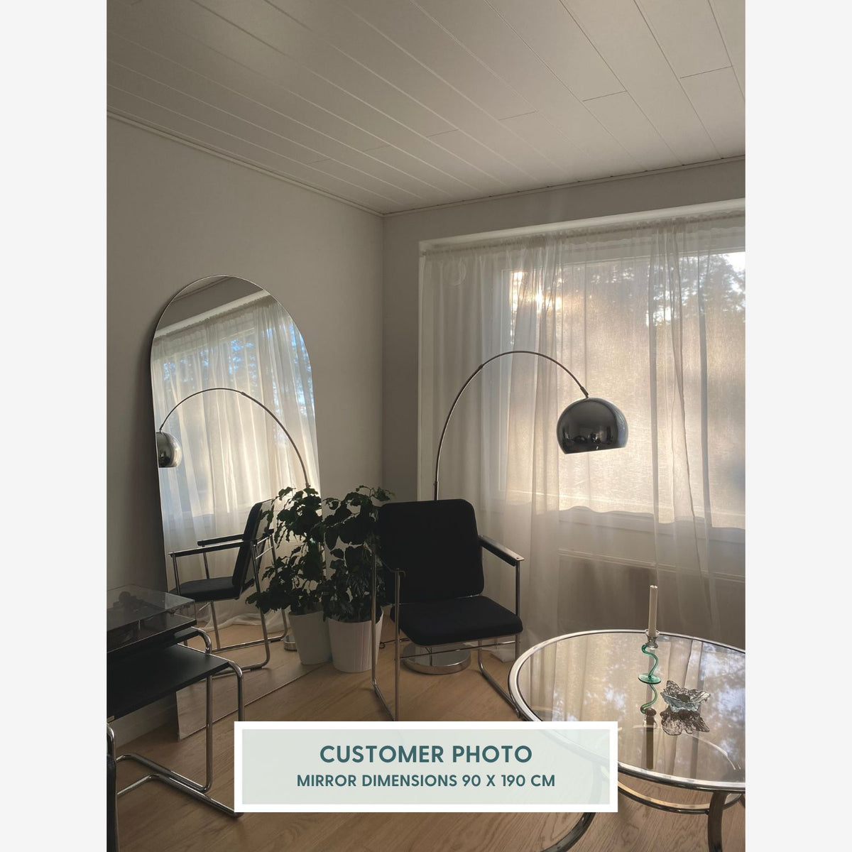 Kaari-peili (90x190cm)