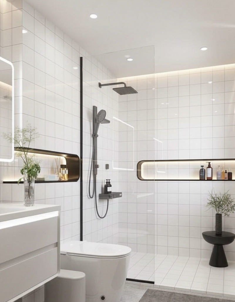 Suvanto - kiinteä suihkuseinä