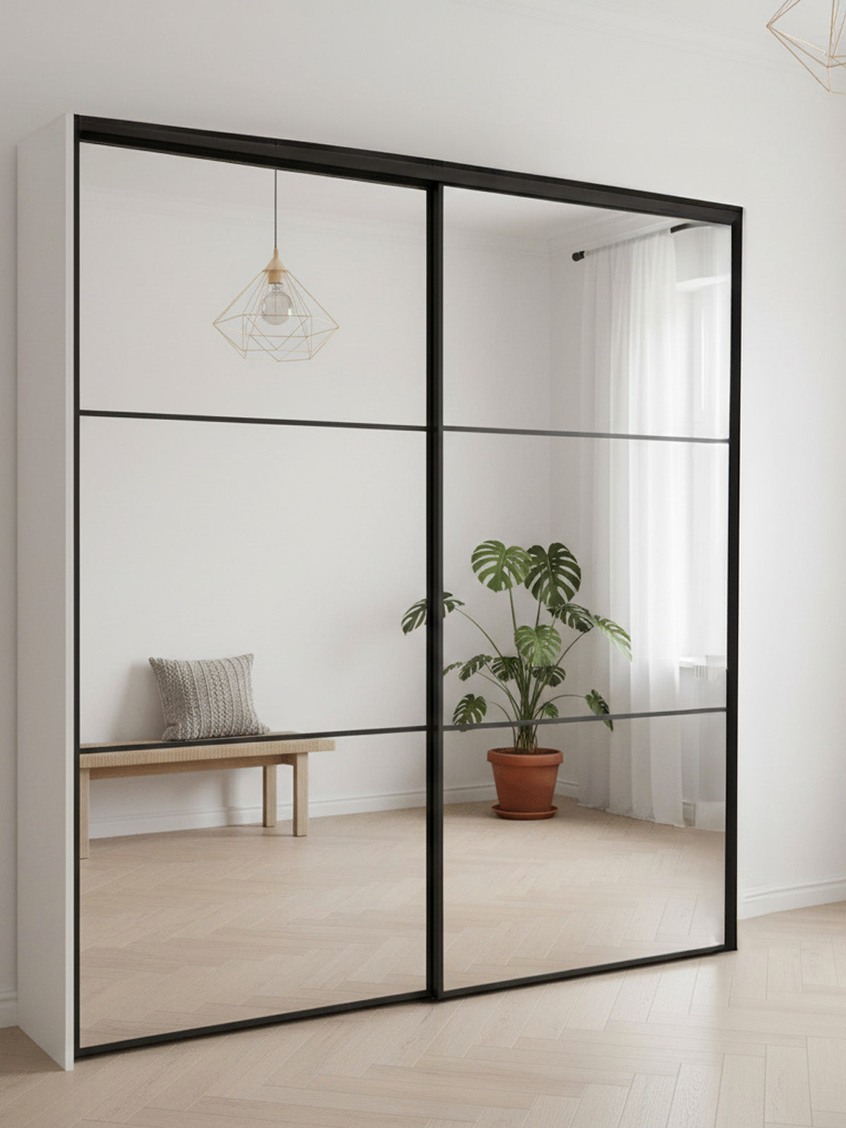 Peililiukuovet mittatilauksena