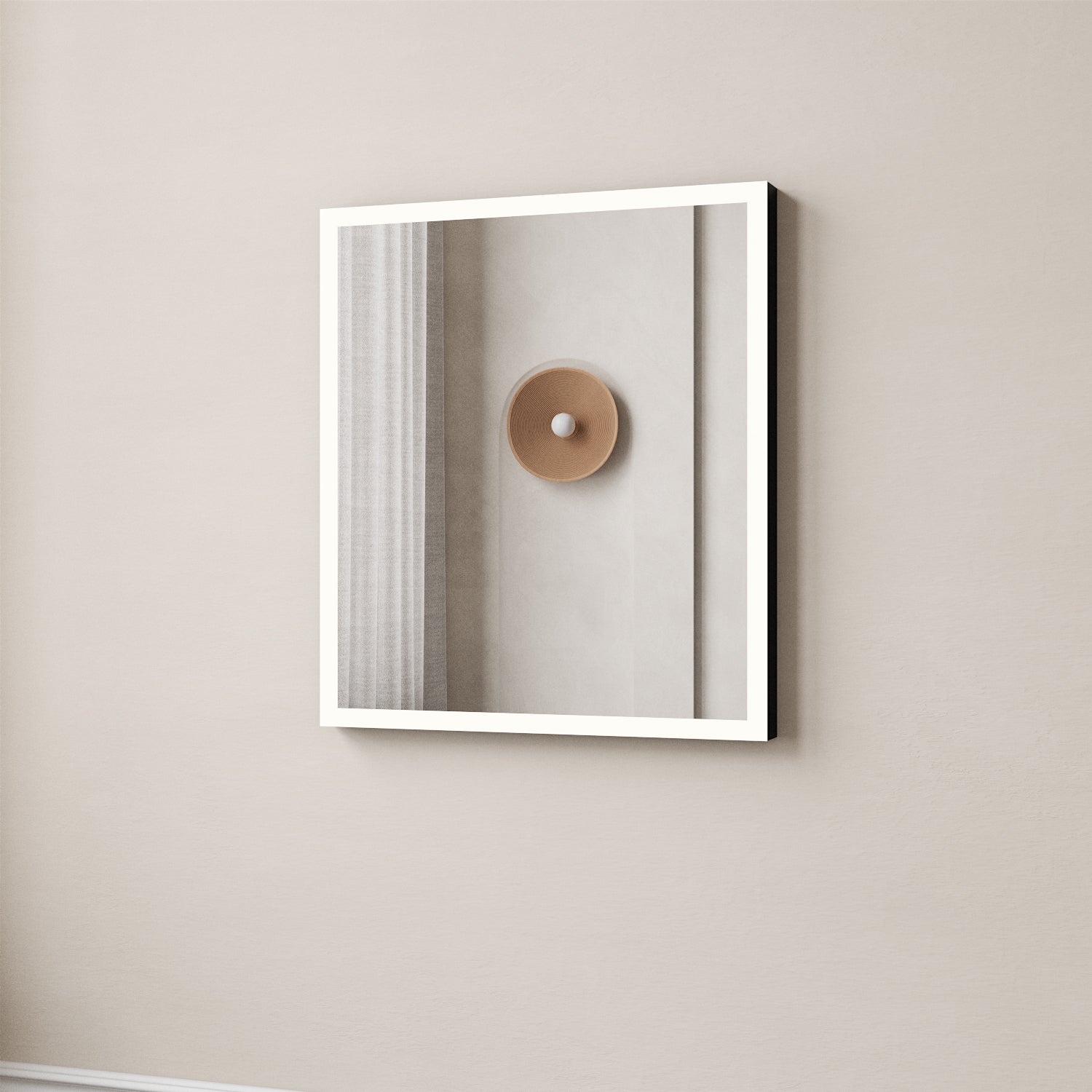 Valopeili Full Lux (musta) (60x70cm)