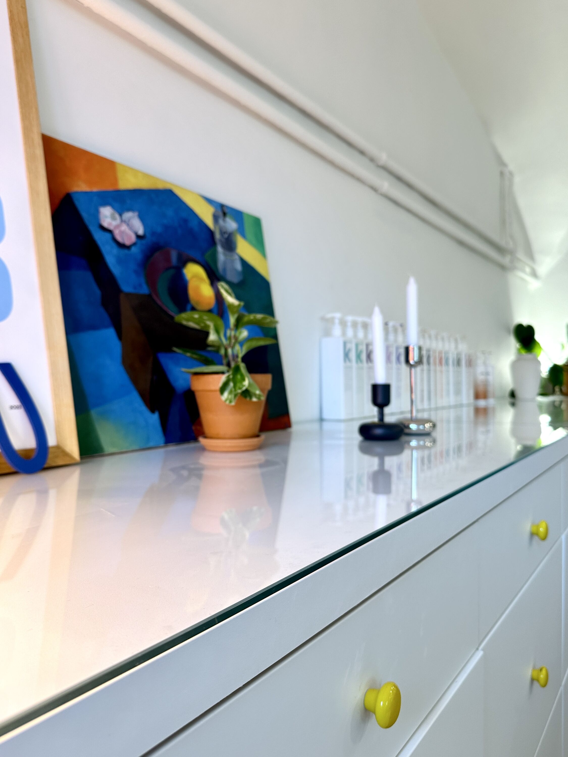 Pöydän lasi - suora