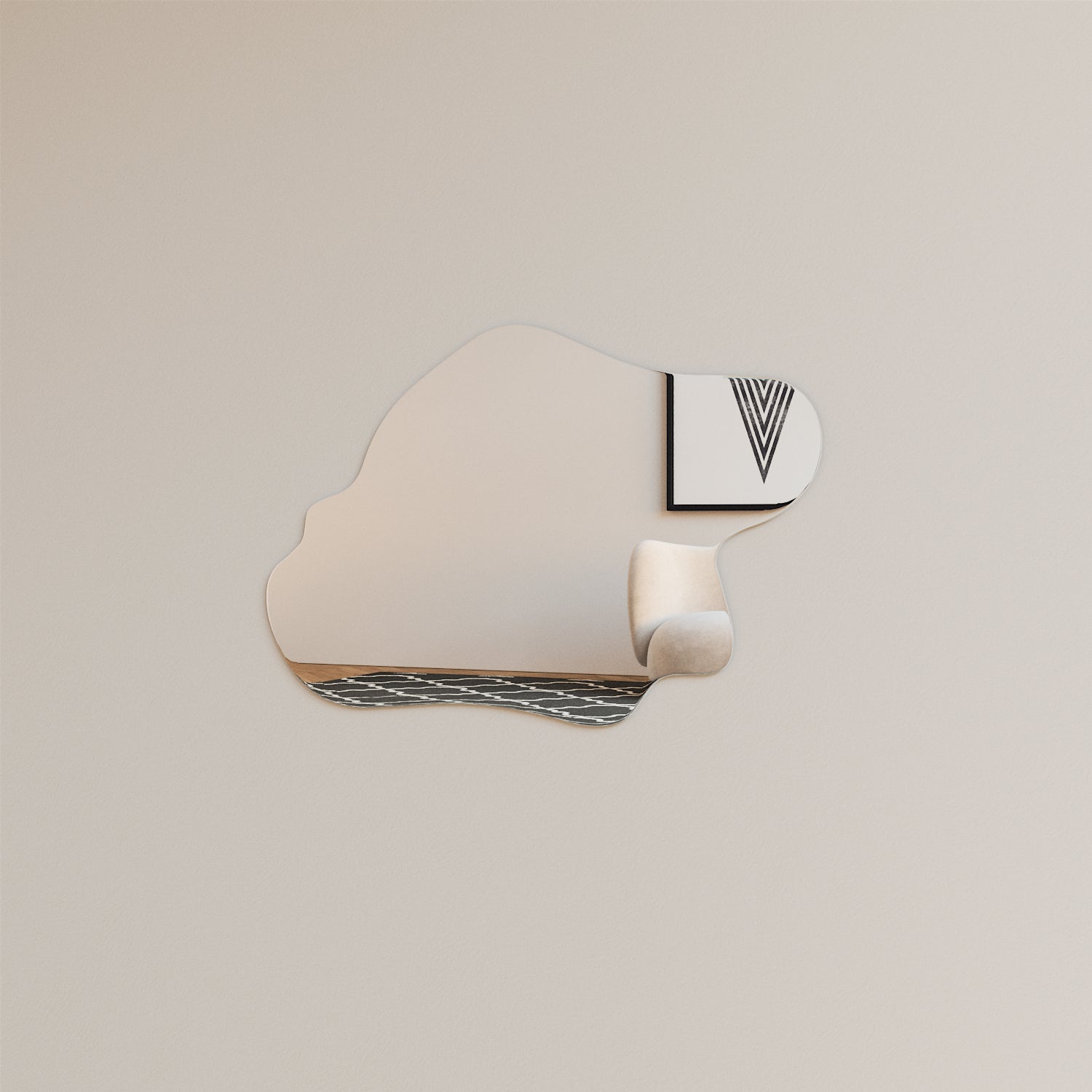 Saari-peili (44x30cm)