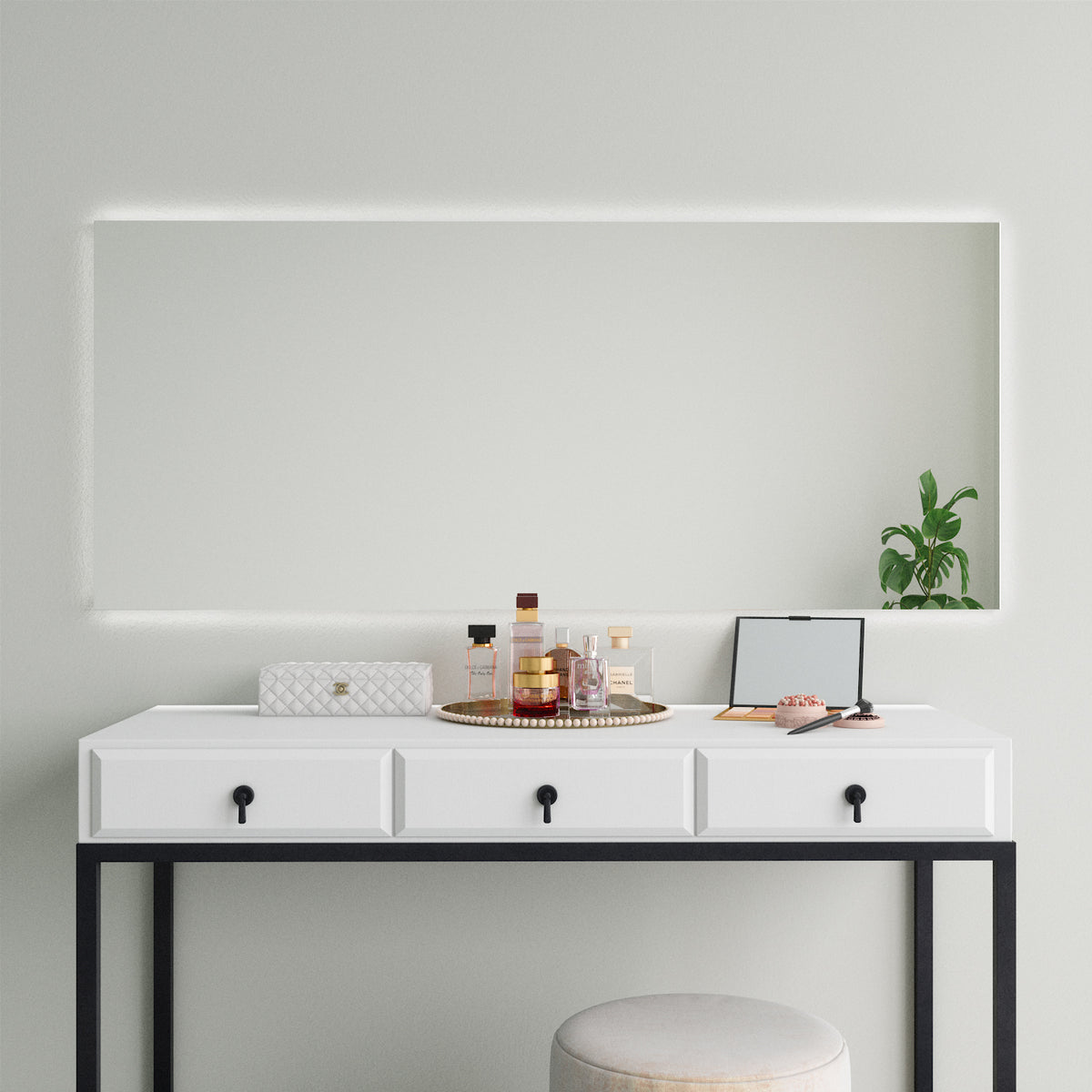 Valopeili – Neliskulmainen (140x60cm)