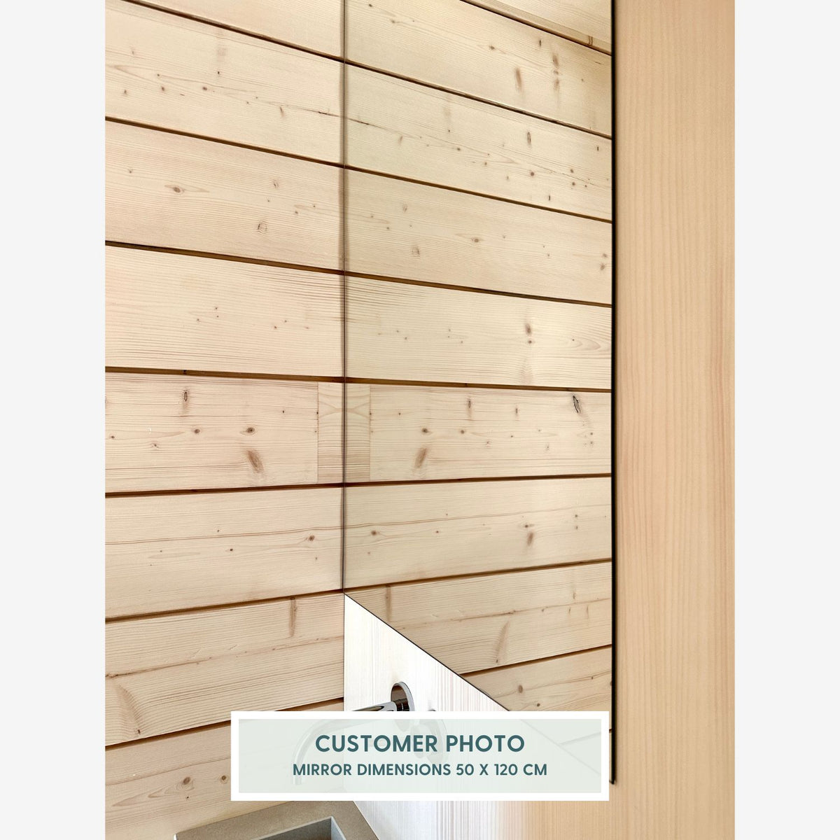 Klassisk Väggspegel (50x50 cm)