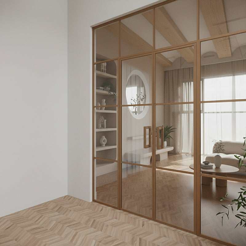 Frame Kuura – pariovi sivu- ja ylälaseilla