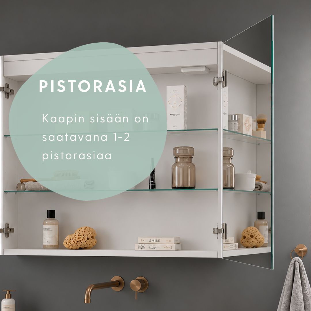 Peilikaappi Paasi mittatilauksena