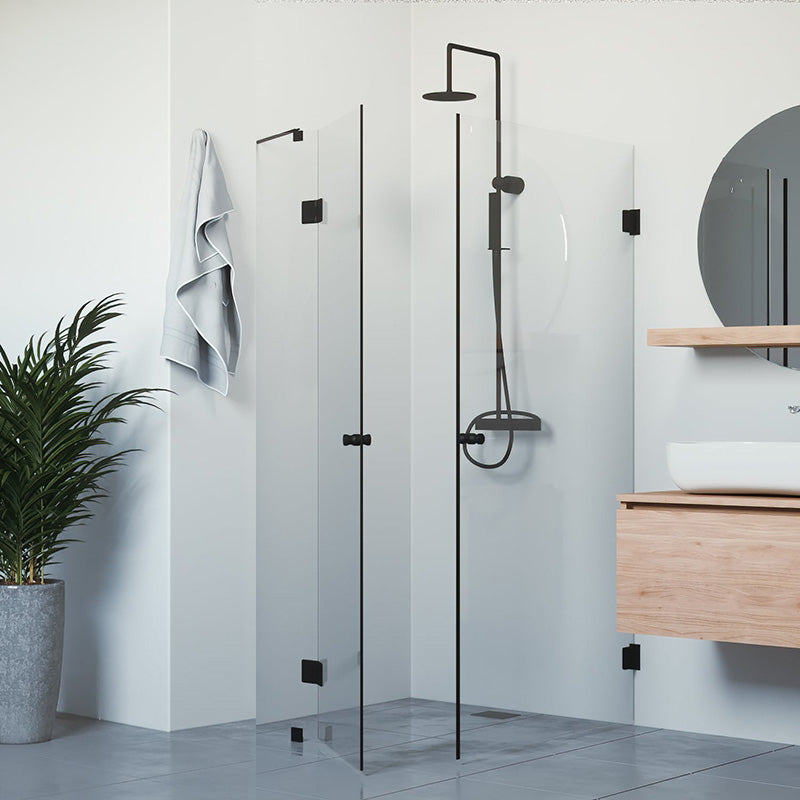 Poukama - suhkunurkka suoralla ja taittuvalla ovella