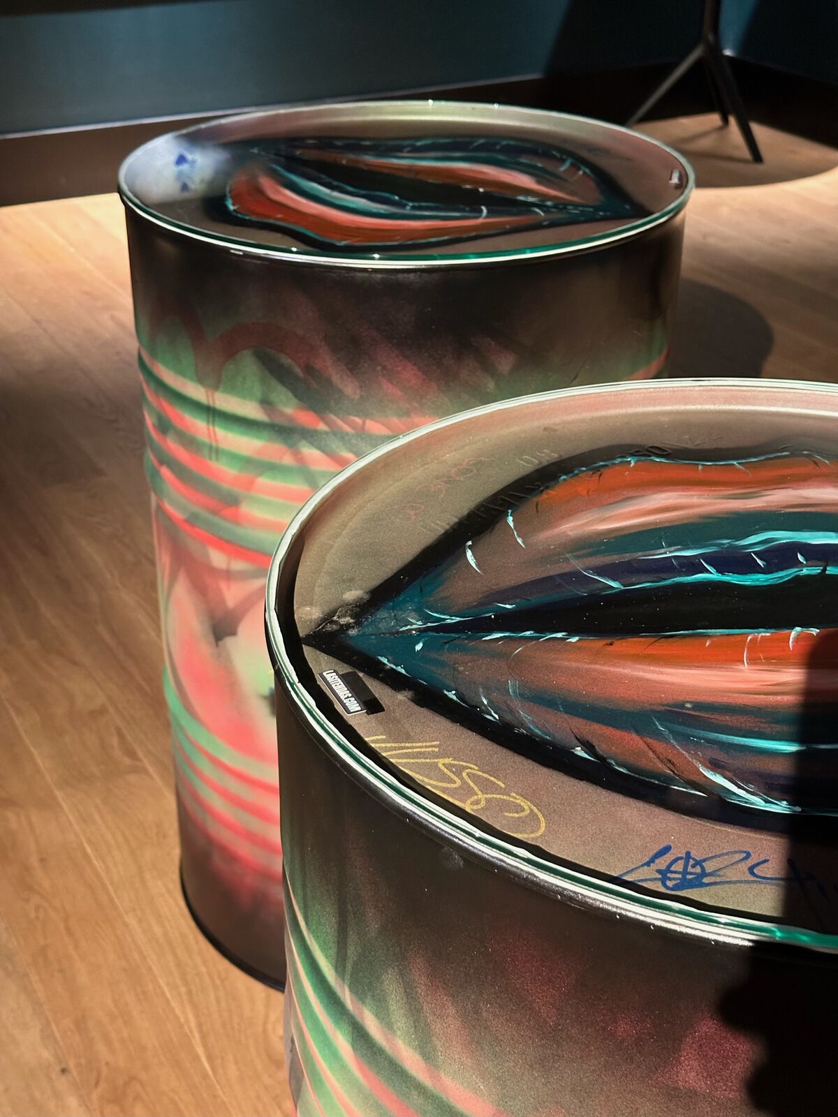 Pyöreä pöydän lasi