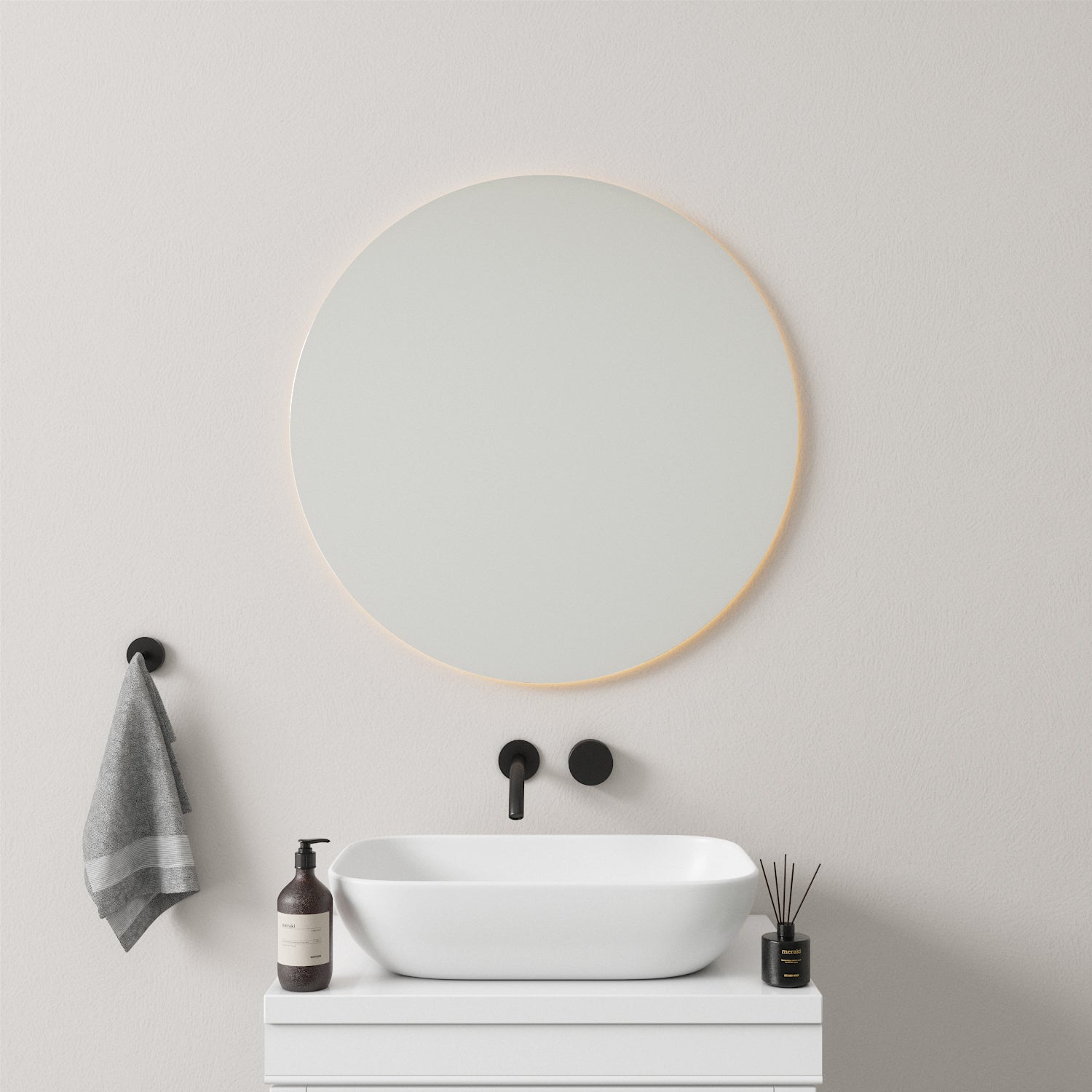 Valopeili – Pyöreä (70cm)