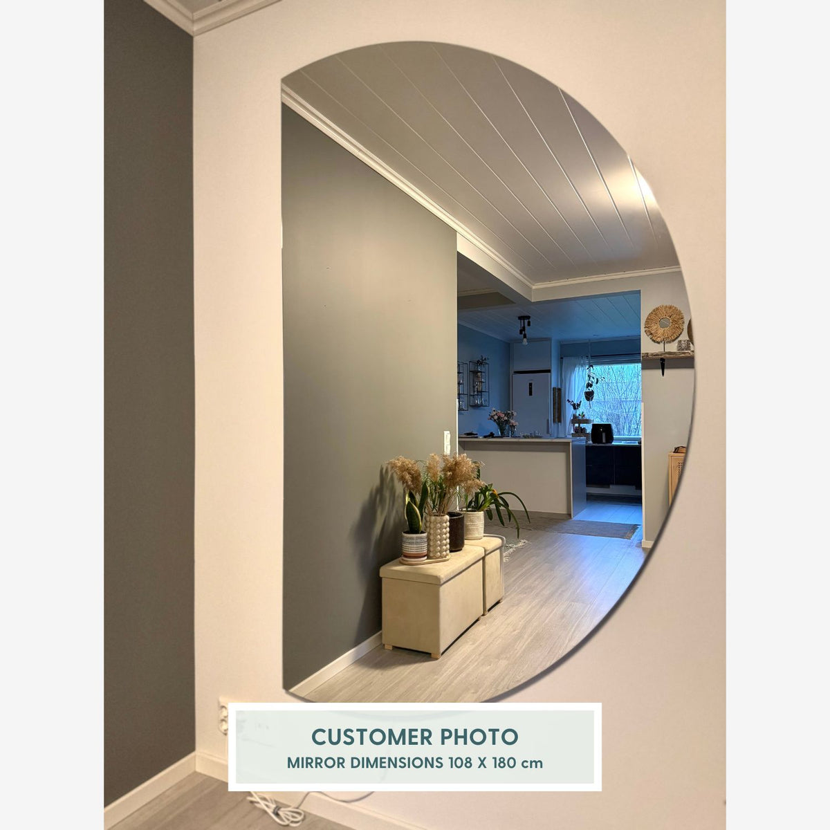 Ulappa-jättipeili (120x220 cm)