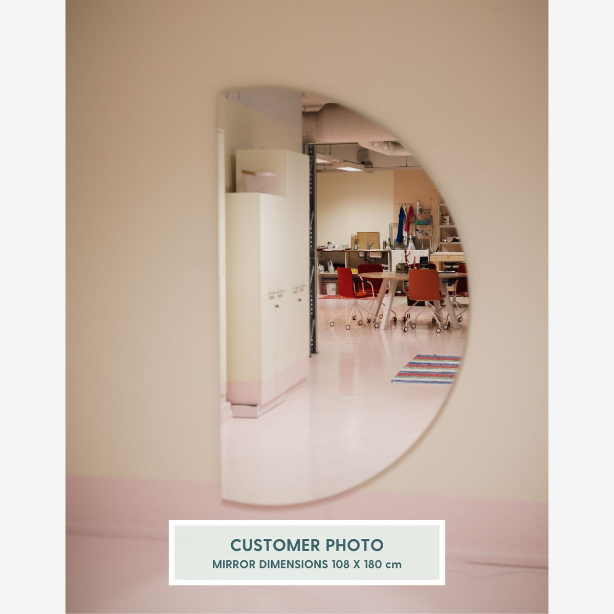 Ulappa-jättipeili (120x220 cm)