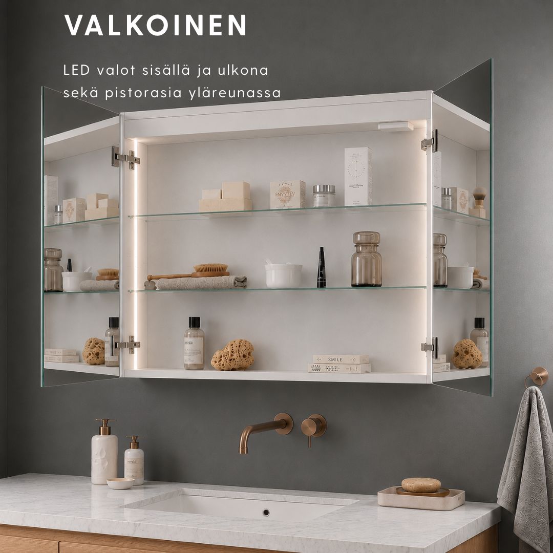 Peilikaappi Paasi mittatilauksena