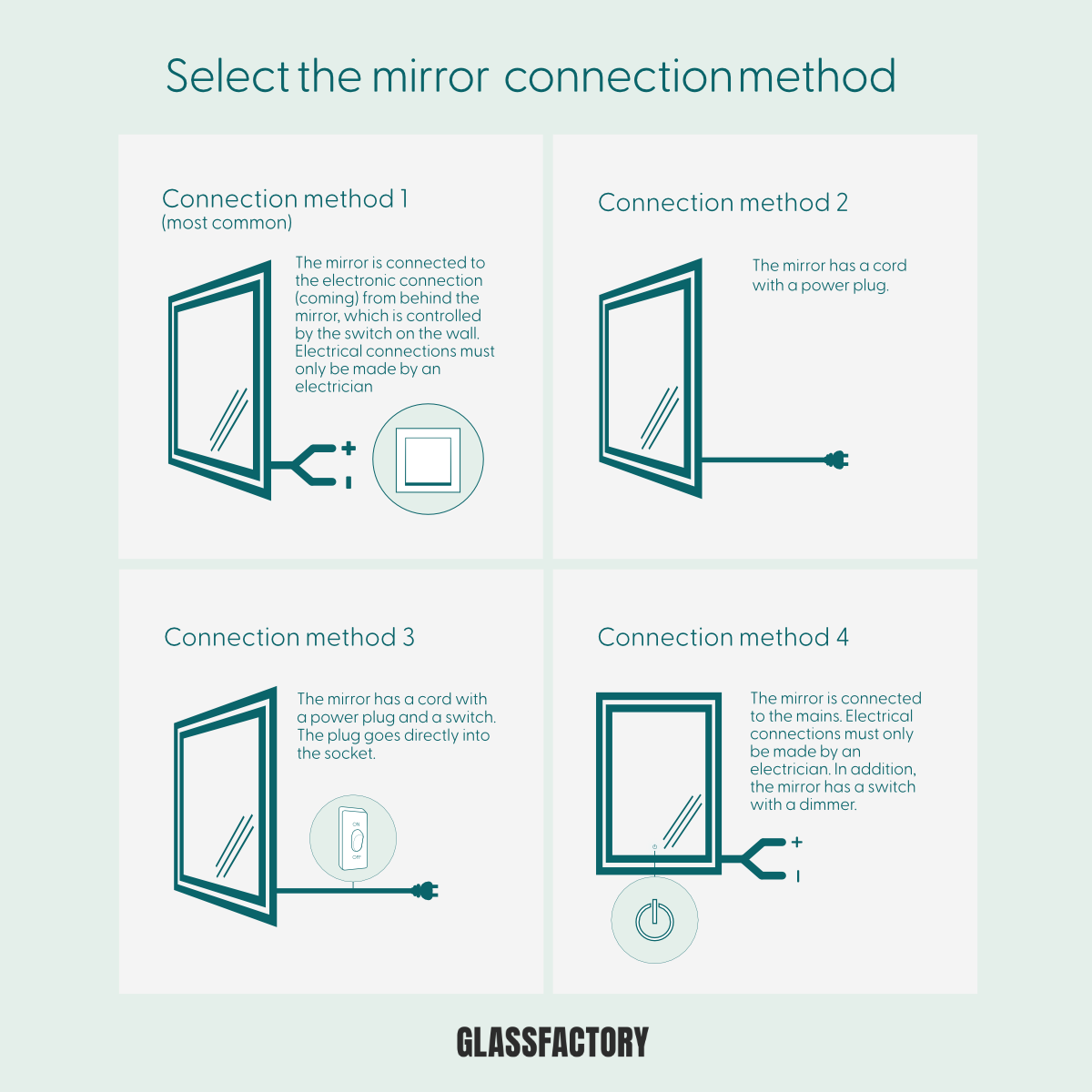 Aitta-peili LED-valoilla ja hopeisella kehyksellä (80x135 cm)