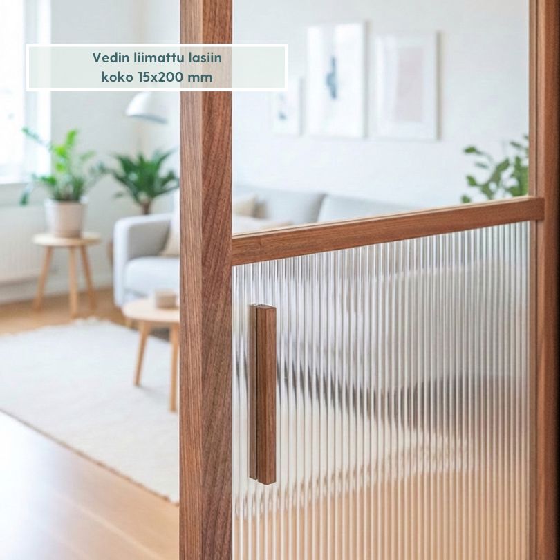 Oak Collection liukuovi kiinteällä alaosalla