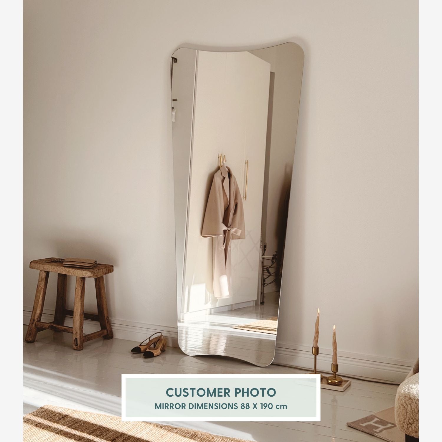 Vintage-lattiapeili (88x190cm)