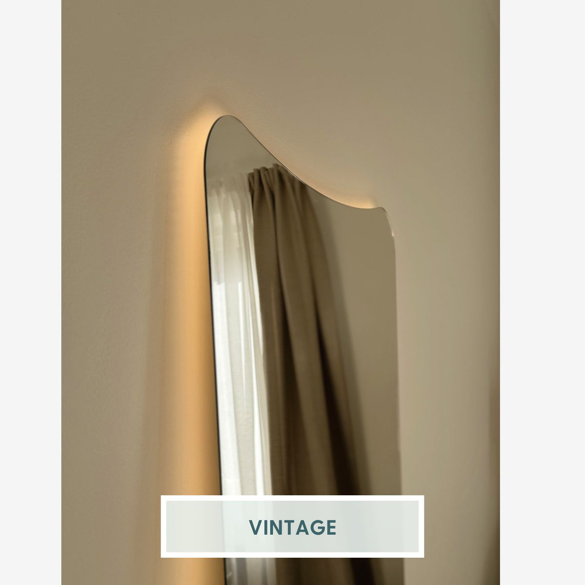 Vintage-valopeili (88x190 cm)